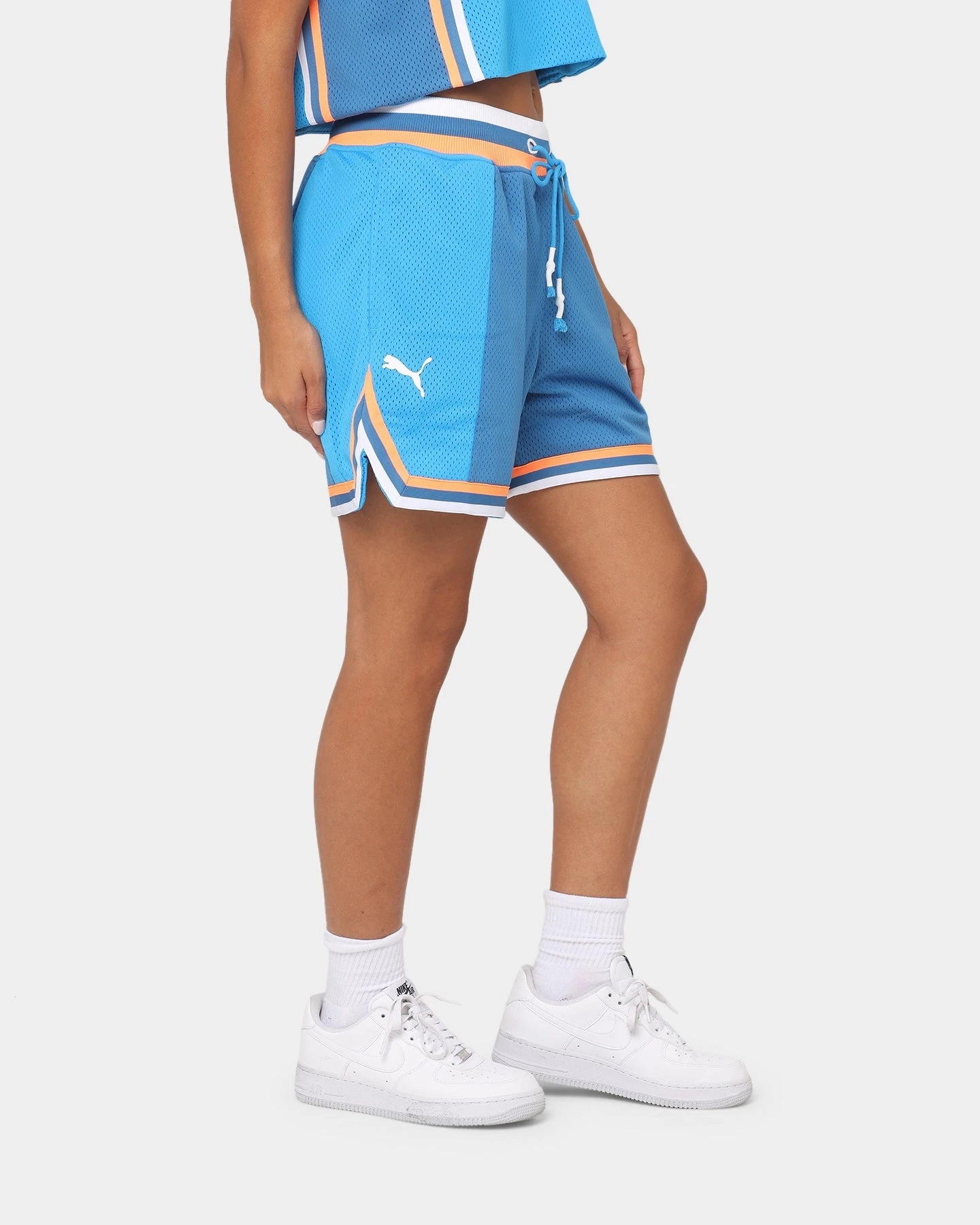 Puma Women's Swish Maker Shorts Ocean Drive Puma Women's Swish Maker Shorts Ocean Drive -Mitchell & Ness Shop 03009327 YO145 womens 0050