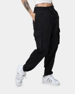 Calvin Klein Seasonal Washed Cargo Pants Ck Black 6 Calvin Klein Seasonal Washed Cargo Pants Ck Black -Mitchell & Ness Shop 03009394 YC966 womens 0050
