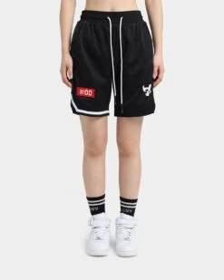 The Anti Order Off Season Basketball Shorts Black/White -Mitchell & Ness Shop 03009478 YB012 womens 0030