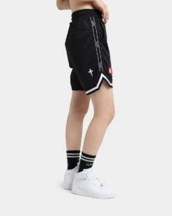 The Anti Order Off Season Basketball Shorts Black/White -Mitchell & Ness Shop 03009478 YB012 womens 0050