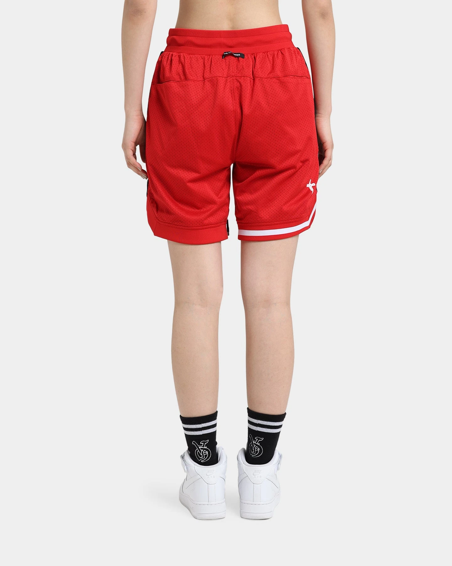 The Anti Order Off Season Basketball Shorts Red/White The Anti Order Off Season Basketball Shorts Red/White -Mitchell & Ness Shop 03009478 YR081 womens 0040