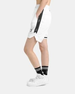The Anti Order Off Season Basketball Shorts White/Black -Mitchell & Ness Shop 03009478 YW110 womens 00060