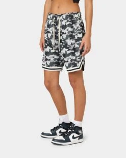 Goat Crew Camo Shorts Black -Mitchell & Ness Shop 03009565 YB001 womens 0060