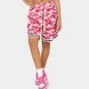 Goat Crew Camo Shorts Pink -Mitchell & Ness Shop 03009565 YP001 womens 00010