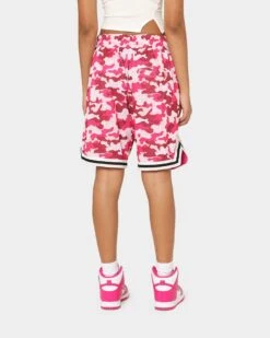 Goat Crew Camo Shorts Pink -Mitchell & Ness Shop 03009565 YP001 womens 00040
