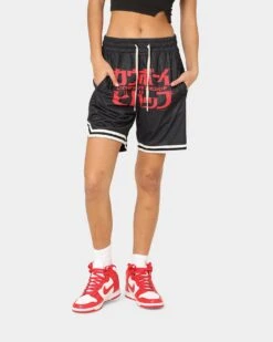 Goat Crew X Cowboy Bebop Spike Solo Shorts Black/Red