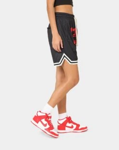 Goat Crew X Cowboy Bebop Spike Solo Shorts Black/Red -Mitchell & Ness Shop 03009572 YB004 womens 0050