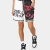 Goat Crew X Cowboy Bebop Swordfish Shorts Black/White -Mitchell & Ness Shop 03009573 YB012 womens 0010