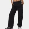 X-Girl Women's Easy Straight Pant Black -Mitchell & Ness Shop 03009616 YB001 womens 0010