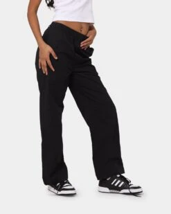 X-Girl Women's Easy Straight Pant Black -Mitchell & Ness Shop 03009616 YB001 womens 0050