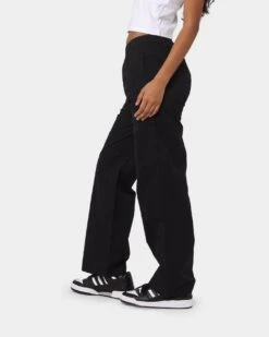 X-Girl Women's Easy Straight Pant Black -Mitchell & Ness Shop 03009616 YB001 womens 0060