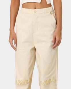 Honor The Gift Women's Hollywood Pants Cream -Mitchell & Ness Shop 03009645 YC600 womens 0030