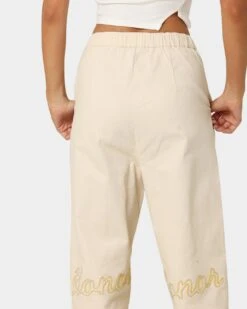 Honor The Gift Women's Hollywood Pants Cream -Mitchell & Ness Shop 03009645 YC600 womens 0080
