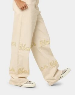 Honor The Gift Women's Hollywood Pants Cream -Mitchell & Ness Shop 03009645 YC600 womens 0090