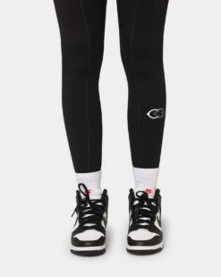 Reebok Women's Cardi B X Reebok High Rise Tights Black -Mitchell & Ness Shop 03009749 YB001 womens 090