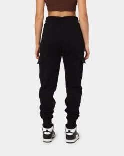 Carré Evolution Cargo Sweatpants Black 5 Carré Evolution Cargo Sweatpants Black -Mitchell & Ness Shop 03009918 YB001 womens 0040