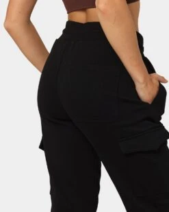 Carré Evolution Cargo Sweatpants Black 9 Carré Evolution Cargo Sweatpants Black -Mitchell & Ness Shop 03009918 YB001 womens 0080