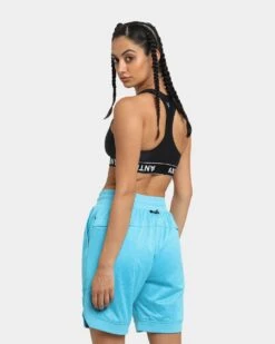 The Anti Order Heavy Metal Basketball Shorts Cyan -Mitchell & Ness Shop 03010008 YC842 womens 090