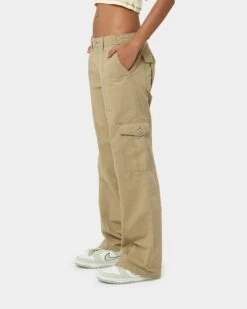 X-Girl Work Cargo Pants Khaki -Mitchell & Ness Shop 03010228 YK001 womens 0060