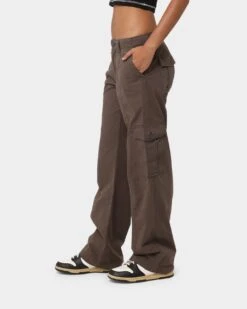 X-Girl Work Cargo Pants Smoke -Mitchell & Ness Shop 03010228 YS307 womens 0060