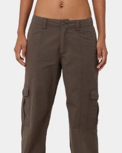 X-Girl Work Cargo Pants Smoke -Mitchell & Ness Shop 03010228 YS307 womens 0070