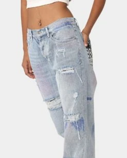 Ksubi Anti K Streets Kolor Pants Denim -Mitchell & Ness Shop 03010256 YD300 womens 0040