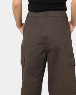 MNML Women's Baggy Cargo Pants Charcoal 9 MNML Women's Baggy Cargo Pants Charcoal -Mitchell & Ness Shop 03010298 YC300 womens 0080