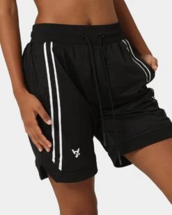 The Anti Order Anti Sport Basketball Shorts Black/White -Mitchell & Ness Shop 03010574 YB012 womens 0040