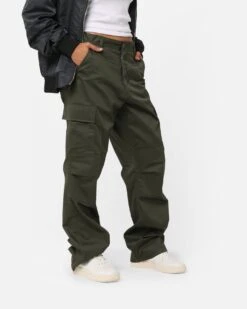 Rothco Women's Relaxed Fit Cargo Pants Olive -Mitchell & Ness Shop 03010860 YO100 womens 030
