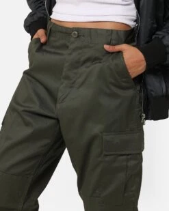 Rothco Women's Relaxed Fit Cargo Pants Olive -Mitchell & Ness Shop 03010860 YO100 womens 060