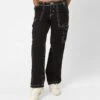 True Religion Women's Big T Cargo Pants Coal -Mitchell & Ness Shop 03010924 YC507 womens 0010