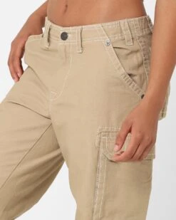 True Religion Big T Classic Cargo Pants Travertine -Mitchell & Ness Shop 03010936 YT077 womens 0040
