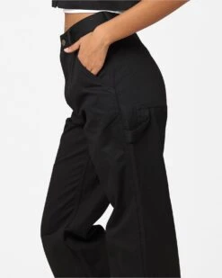 X-Girl Women's Peels Painter Pants Black -Mitchell & Ness Shop 03011142 YB001 womens 0040