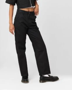 X-Girl Women's Peels Painter Pants Black -Mitchell & Ness Shop 03011142 YB001 womens 0050