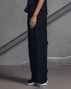 The Anti Order Hurtlocker Parachute Pants Black -Mitchell & Ness Shop 03011534 YB001 womens 0040