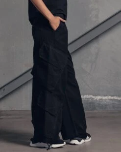 The Anti Order Hurtlocker Parachute Pants Black -Mitchell & Ness Shop 03011534 YB001 womens 0050