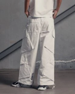 The Anti Order Hurtlocker Parachute Pants White -Mitchell & Ness Shop 03011534 YW100 womens 0020