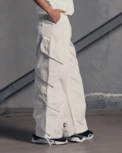 The Anti Order Hurtlocker Parachute Pants White -Mitchell & Ness Shop 03011534 YW100 womens 0050