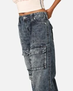 True Religion Women's Jessie Baggy Cargo Big T Jeans Sensation -Mitchell & Ness Shop 03011587 YS803 womens 0040