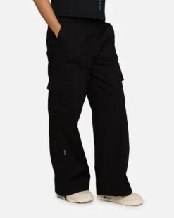 We Are The Wild Collective X McLaren Women's Cargo Pants Black -Mitchell & Ness Shop 03011874 YB001 womens 0030