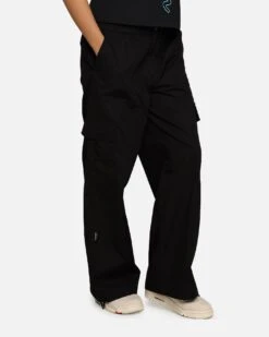 We Are The Wild Collective X McLaren Women's Cargo Pants Black -Mitchell & Ness Shop 03011874 YB001 womens 0050