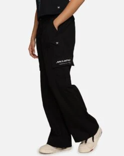 We Are The Wild Collective X McLaren Women's Cargo Pants Black -Mitchell & Ness Shop 03011874 YB001 womens 0060