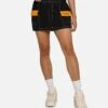 We Are The Wild Collective X McLaren Women's Cargo Skirt Black -Mitchell & Ness Shop 03011875 YB001 womens 0010