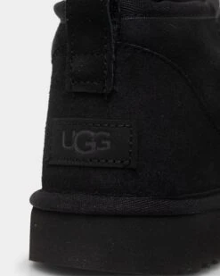 Ugg Boots Women's Classic Ultra Mini Boots Black -Mitchell & Ness Shop 05010697 YB001 default 0070