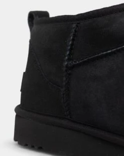 Ugg Boots Women's Classic Ultra Mini Boots Black -Mitchell & Ness Shop 05010697 YB001 default 0080