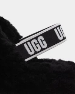 Ugg Boots Women's Fluff Yeah Slide Black -Mitchell & Ness Shop 05010699 YB001 default 0060