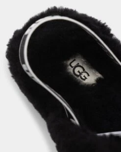 Ugg Boots Women's Fluff Yeah Slide Black -Mitchell & Ness Shop 05010699 YB001 default 0080