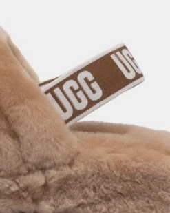 Ugg Boots Women's Fluff Yeah Slide Chestnut -Mitchell & Ness Shop 05010700 YC060 default 0060