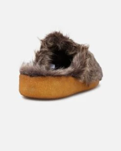 Malibu Sandals Women's Coyote Mule Faux Fur Brown -Mitchell & Ness Shop 05011336 YX300 default 0090