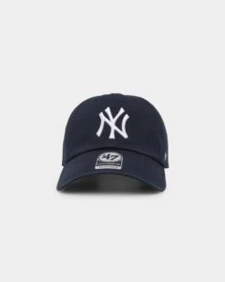 '47 BRAND 47 Brand Men's New York Yankees '47 Clean Up Strapback Navy